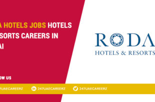 Roda Hotels Jobs 2026 | Waiter & Waitress Vacancies in Dubai
