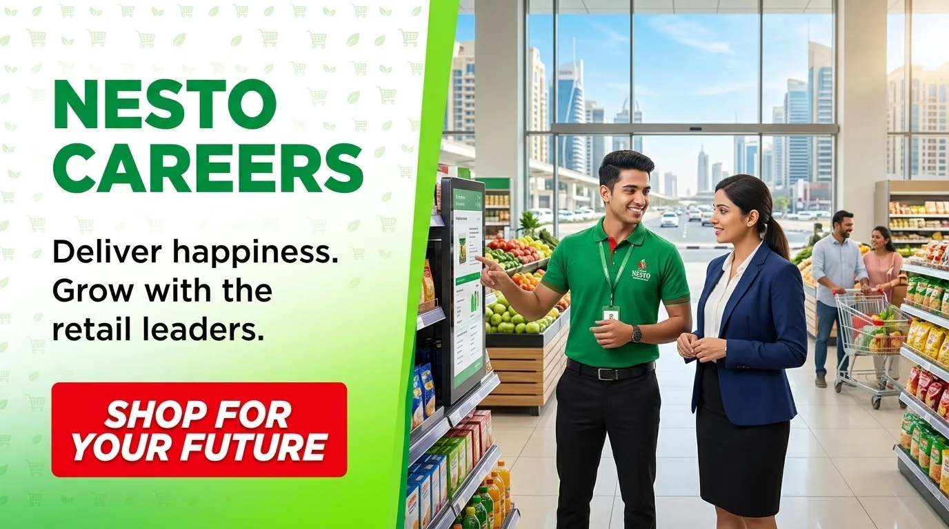 Nesto Careers 2026 | Hypermarket Jobs in Dubai and Sharjah