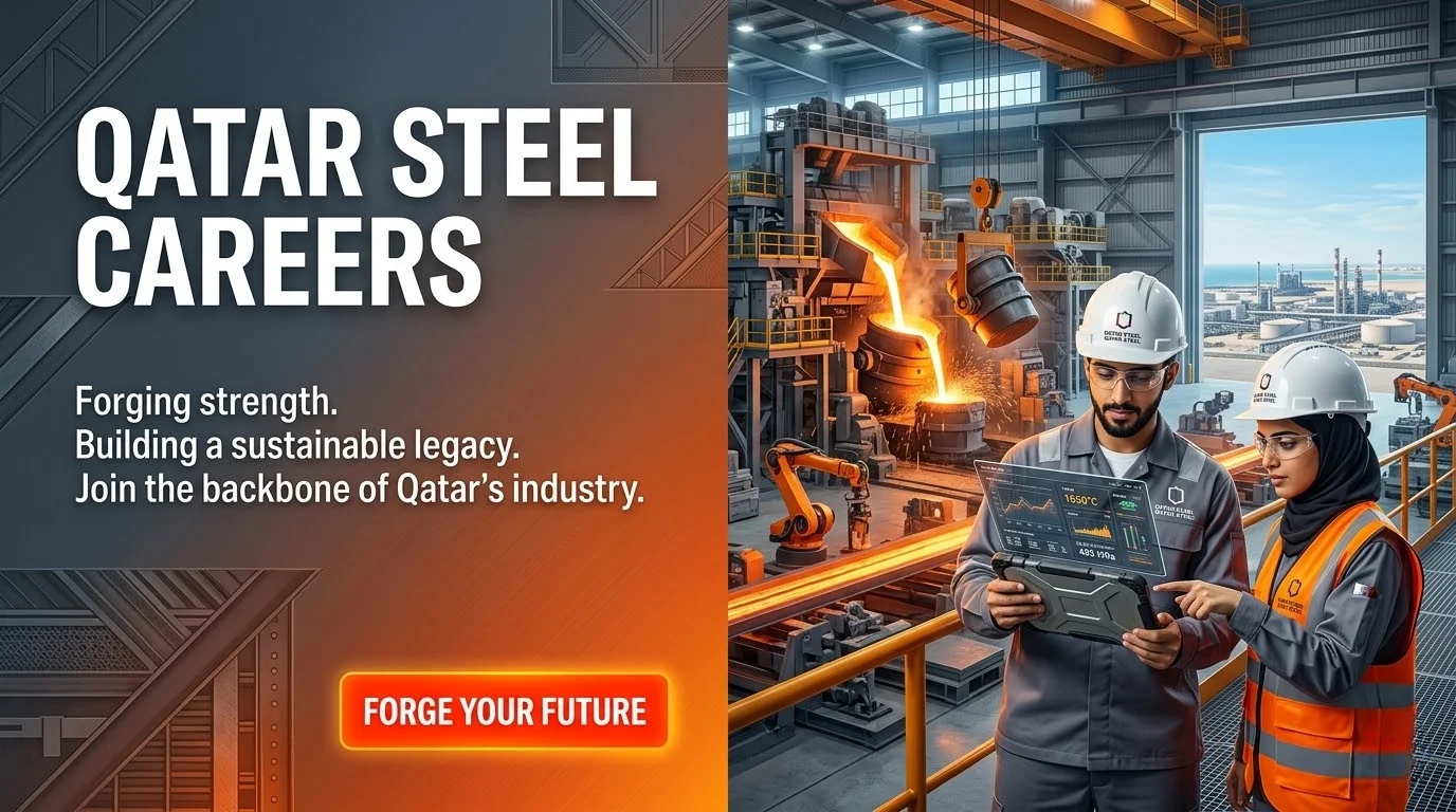 Qatar Steel Careers 2026 | Heavy Industry & Manufacturing Jobs in Mesaieed