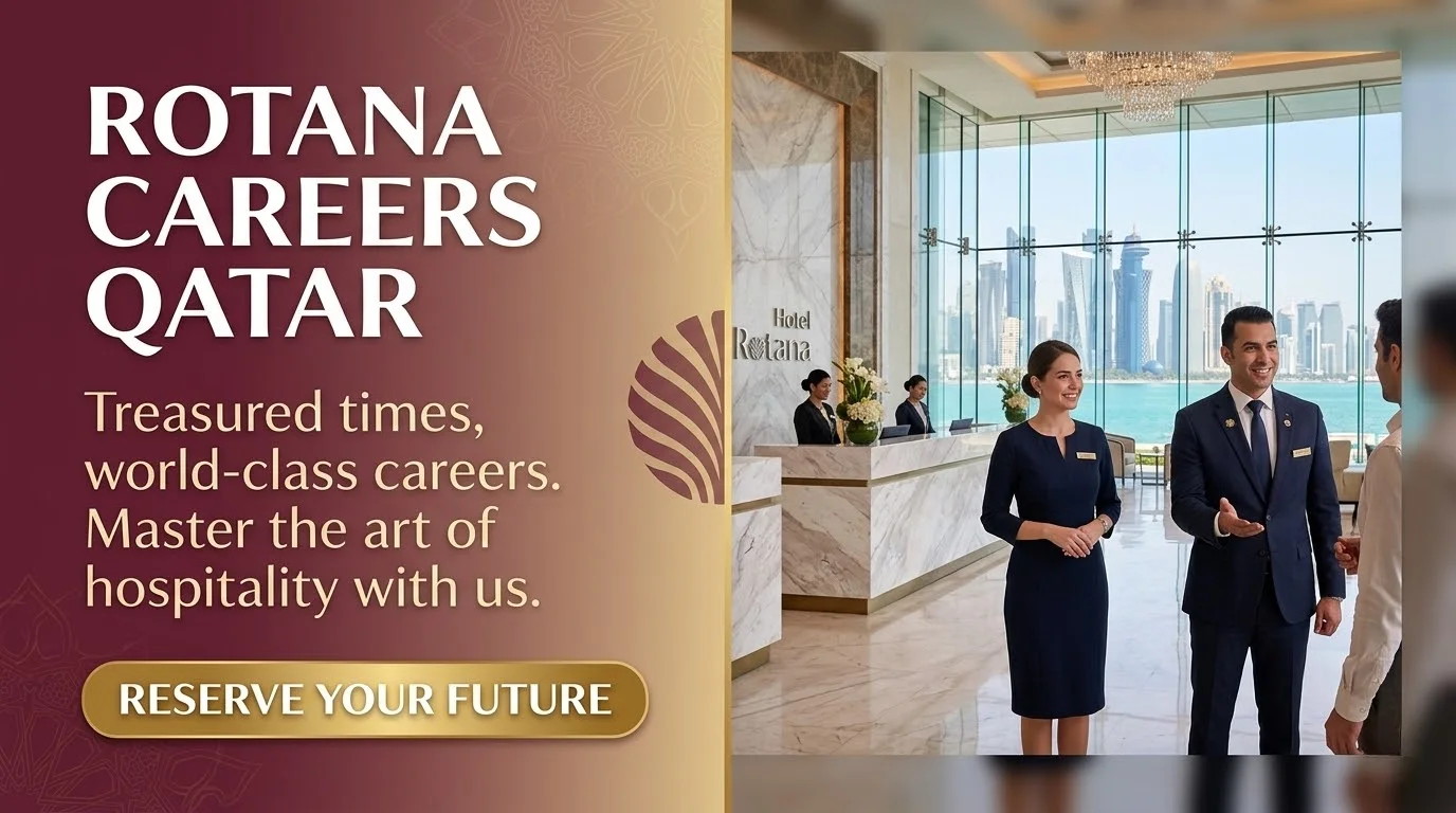 Rotana Careers Qatar 2026 | Hospitality & Hotel Jobs in Doha