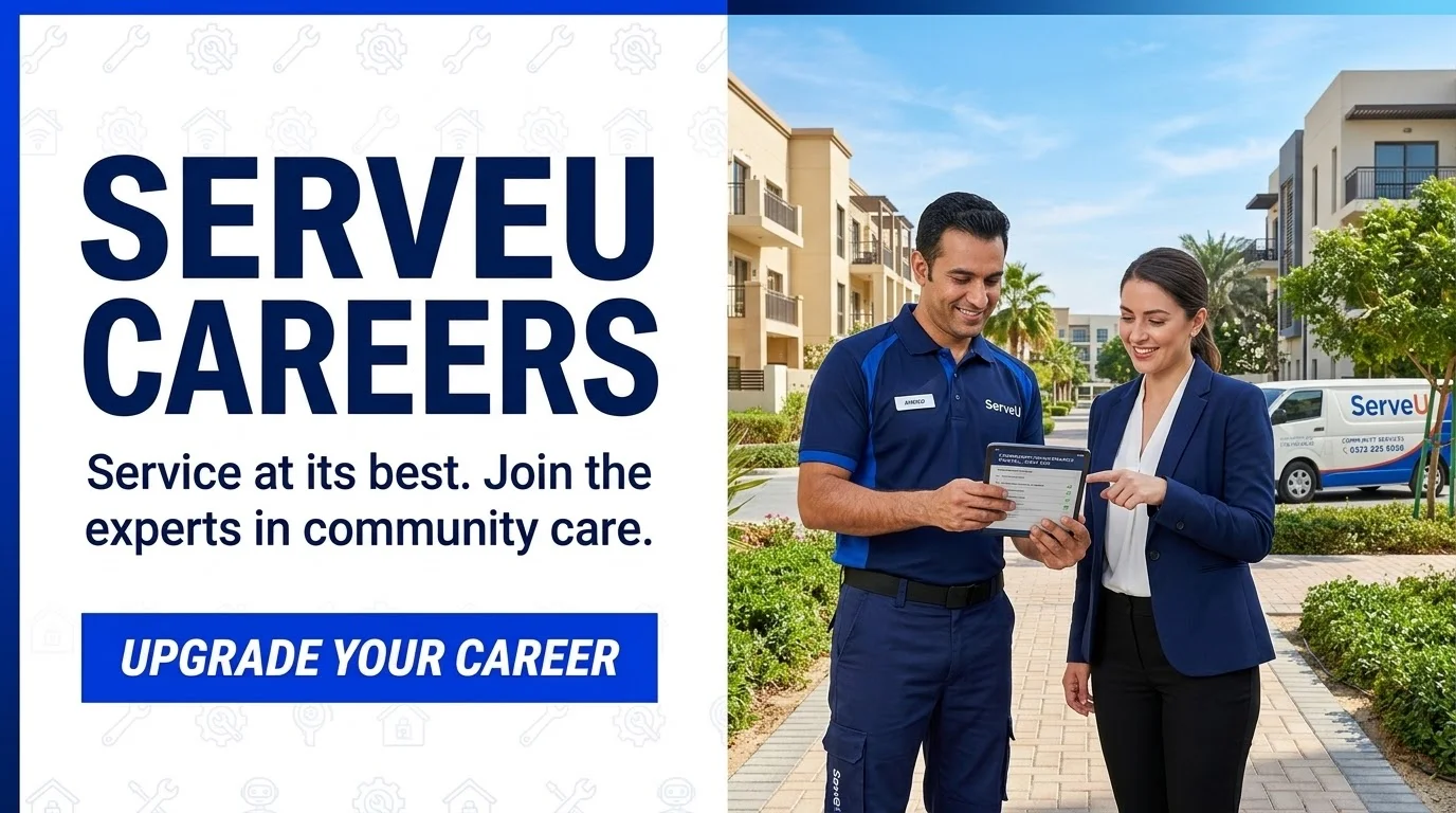 ServeU Careers 2026 | Facilities Management & MEP Technician Jobs in Dubai